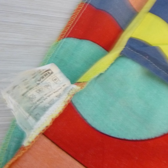 VTG IKEA LUSY PILLOW CASE BIG BRIGHT COLOR CIRCLES - Picture 6 of 6